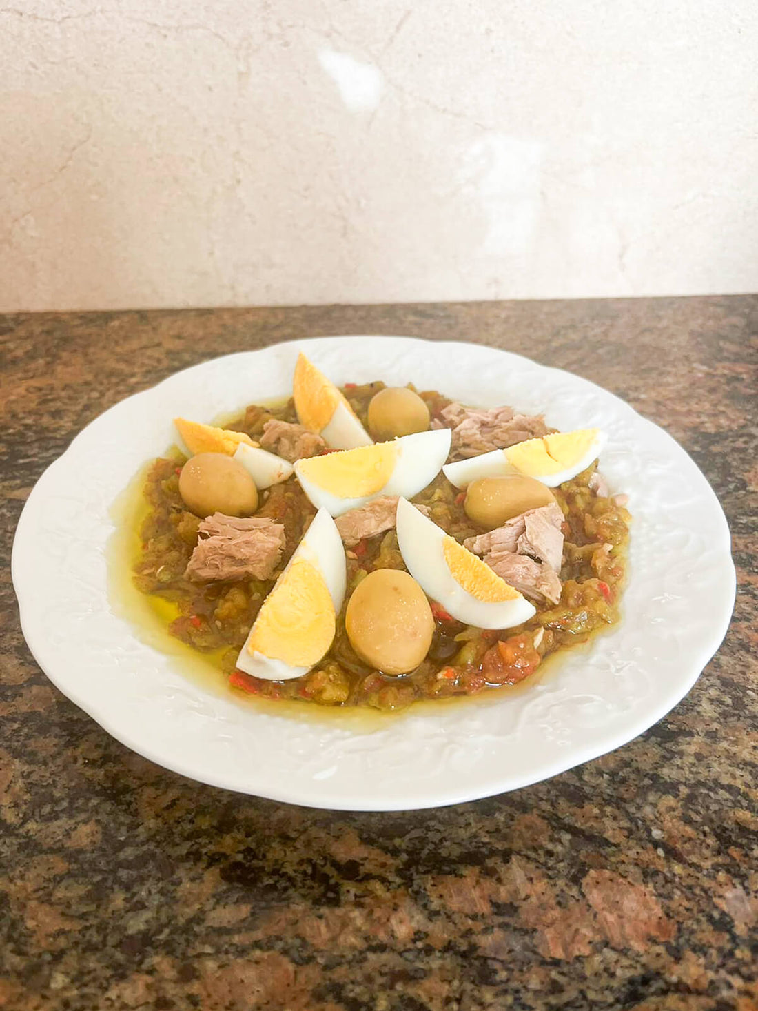 Salade Mechouia (gegrillter Salat)