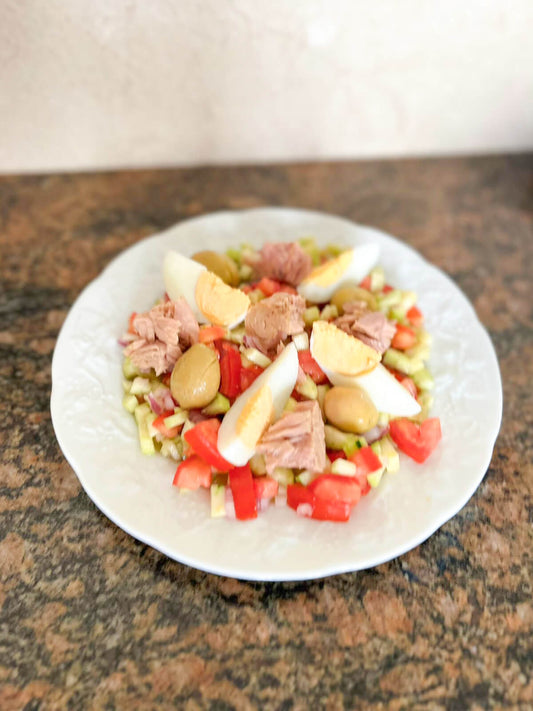 Tunesischer Tomaten-Gurke Salat